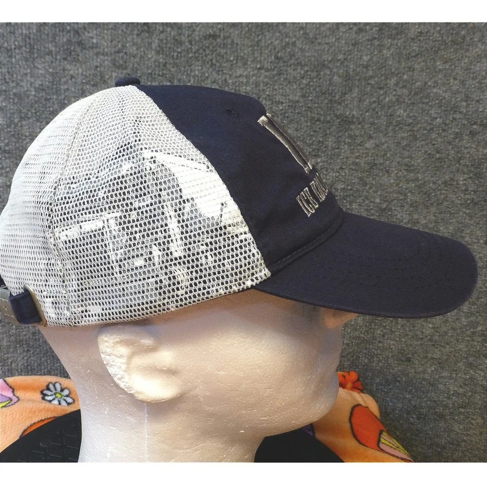Ice Road Truckers IRT Alaska History Channel Mesh Trucker Hat Navy Blue White
